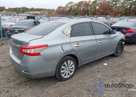 2013 Nissan Sentra Sv из США, поврежденный, VIN 3N1AB7AP1DL776300